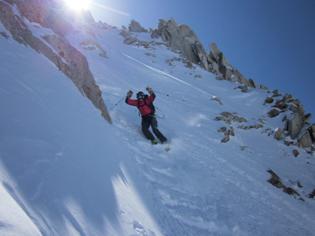 It’s ski mountaineering not ski ballet, no points for making it pretty, just for surviving.